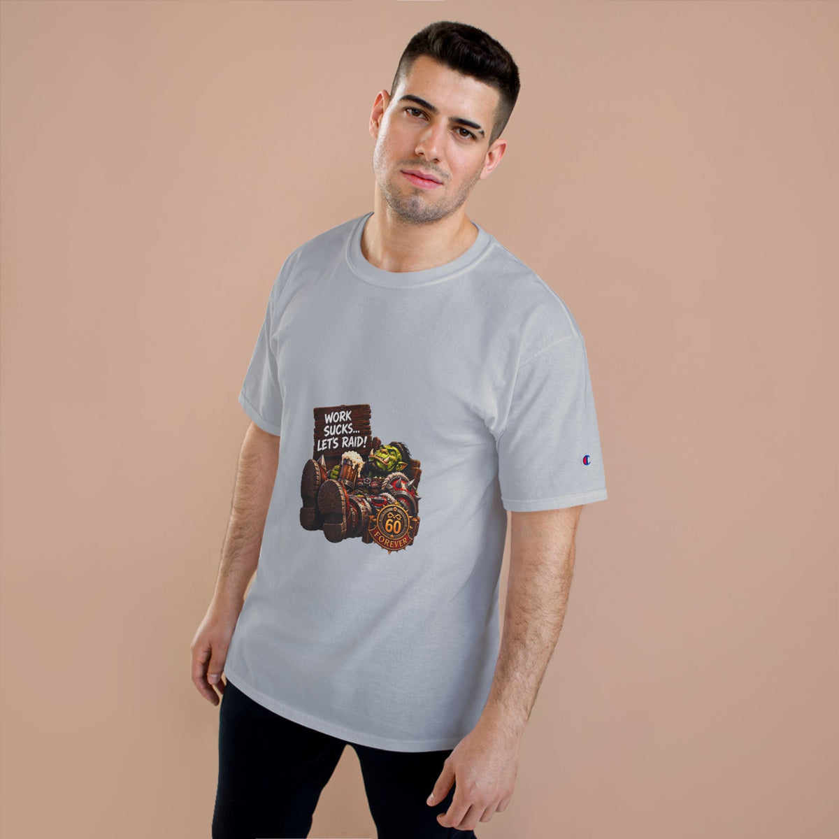 Work Sucks, Let's Raid – T-Shirt | Sixty Forever Co.