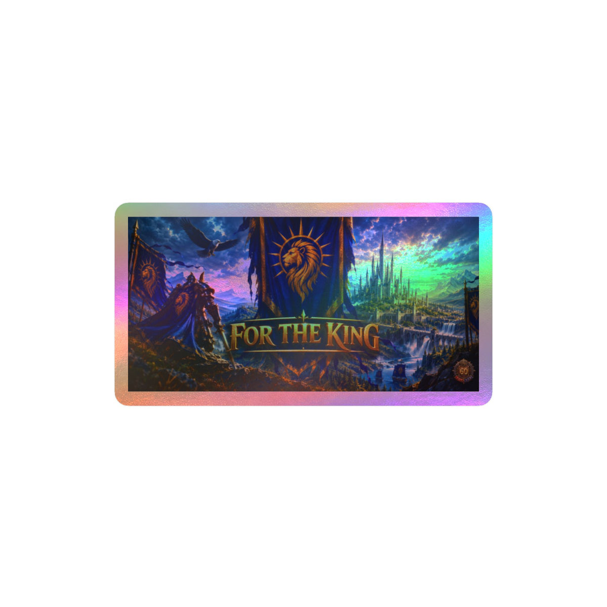 For The King – Banner Art – Sticker