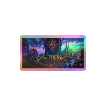 For The King – Banner Art – Sticker