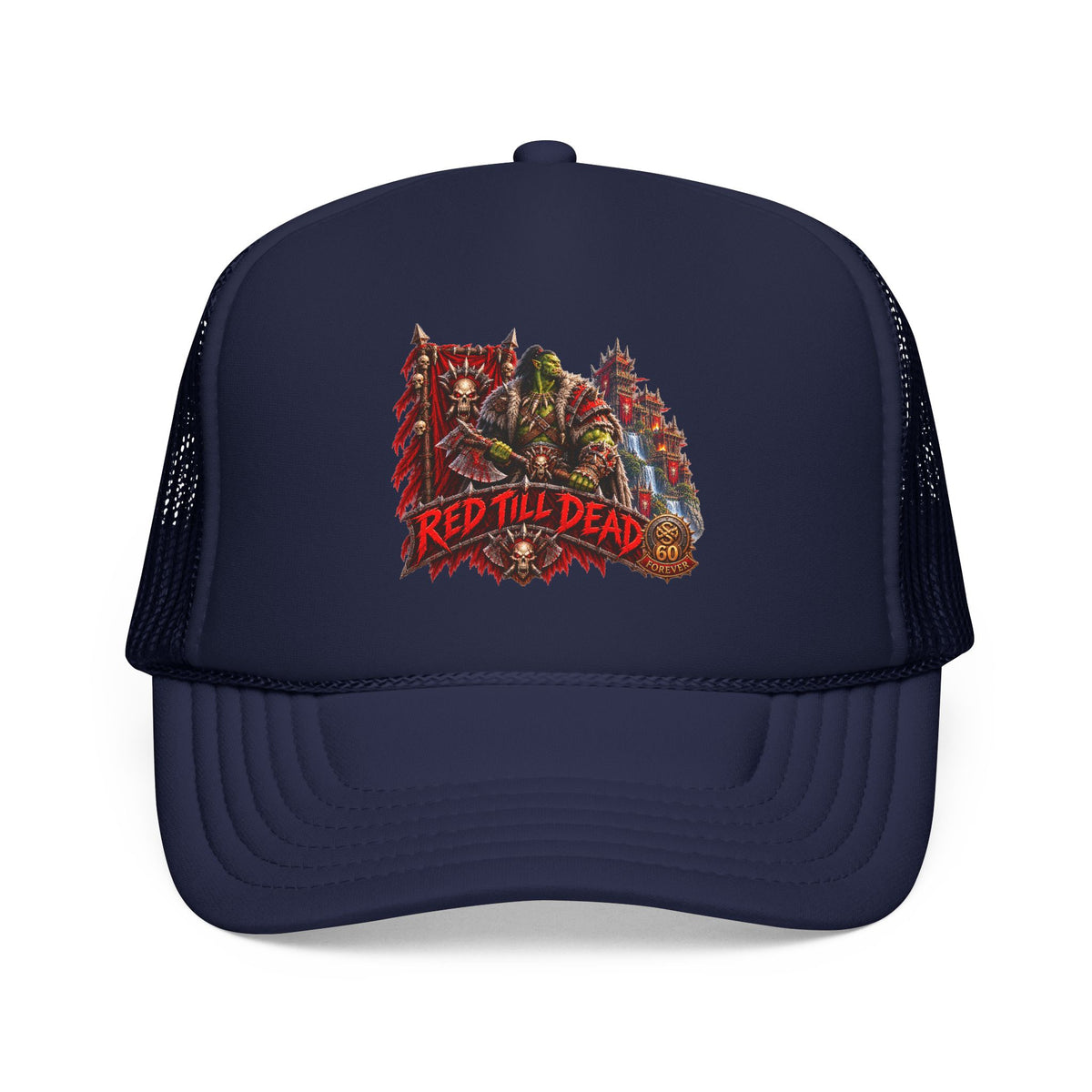 Red Till Dead – Trucker Cap | Sixty Forever Co.