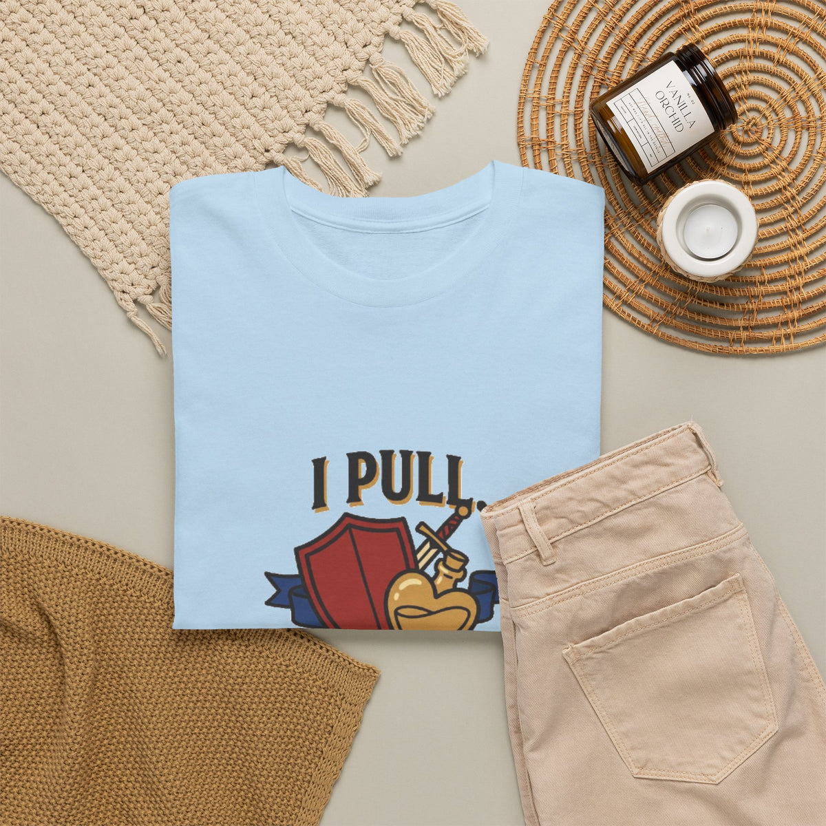 I Pull. She Heals. – T-Shirt