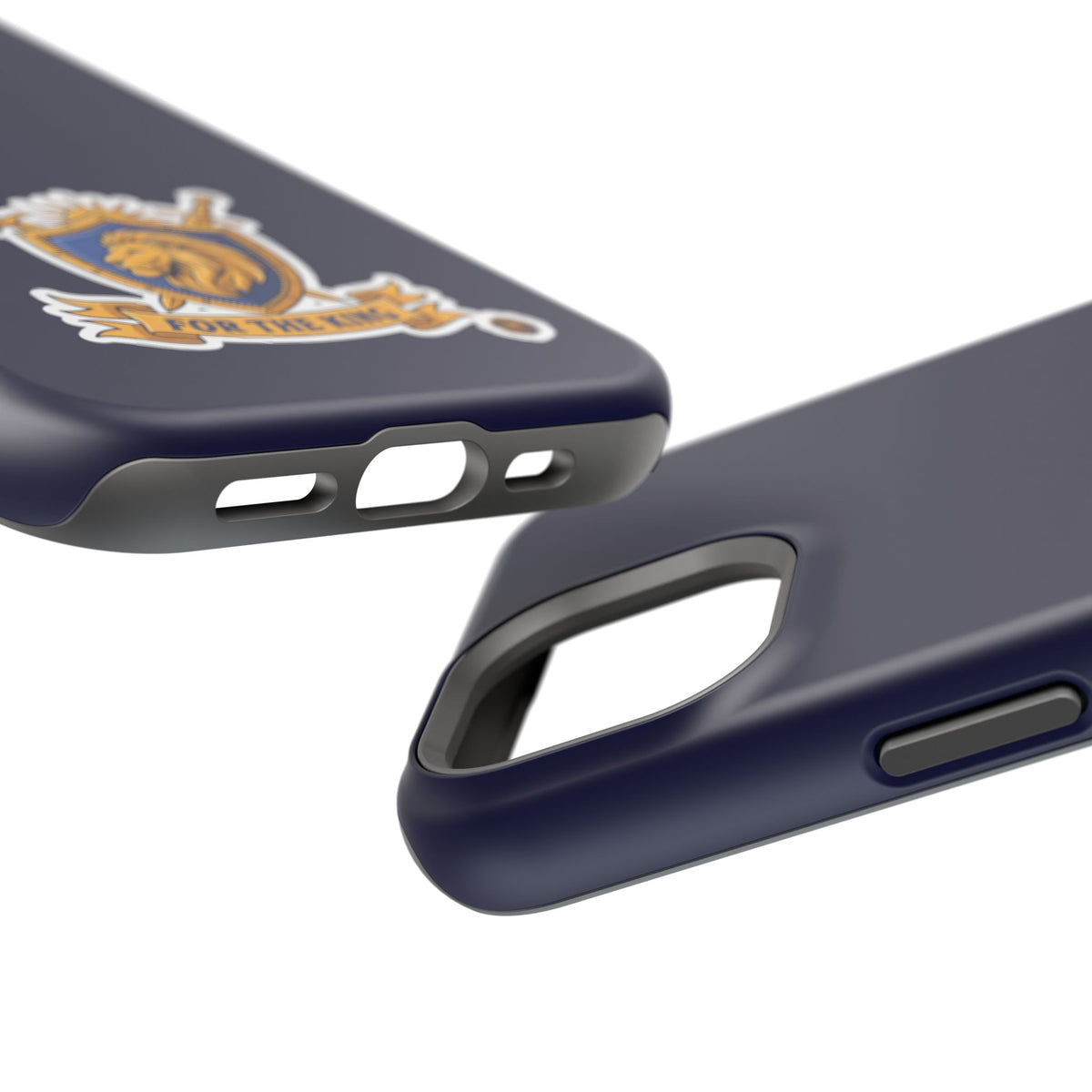 Phone Case — 'For The King Crest' Heavy-Duty Impact-Resistant Phone Case