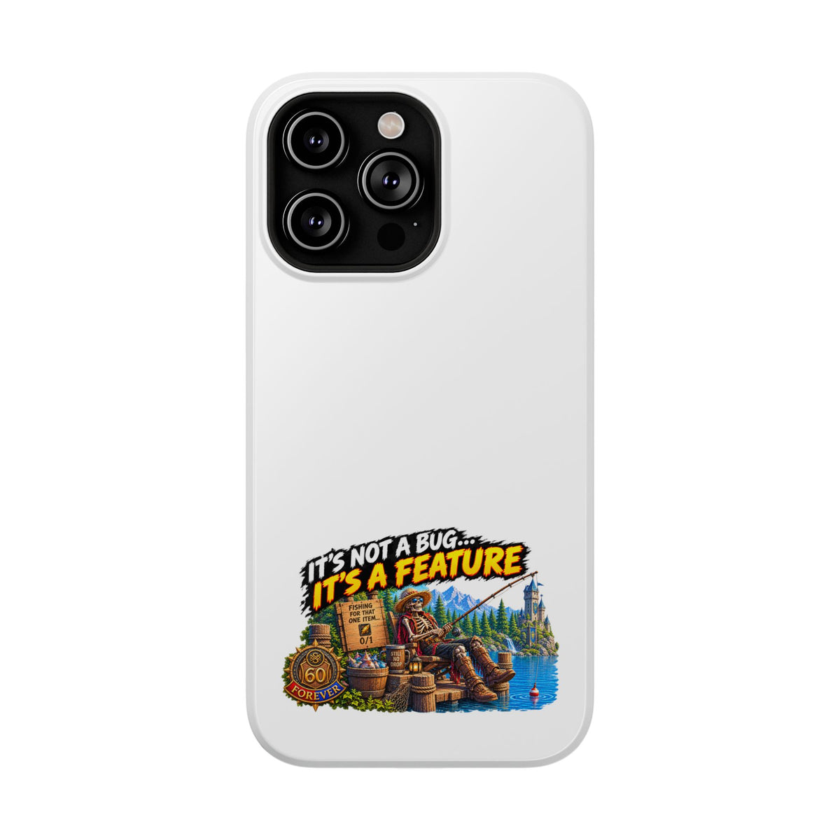 Phone Case — 'It's Not a Bug… It's a Feature' Heavy-Duty Impact-Resistant Phone Case