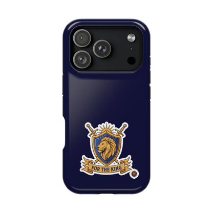 Phone Case — 'For The King Crest' Heavy-Duty Impact-Resistant Phone Case