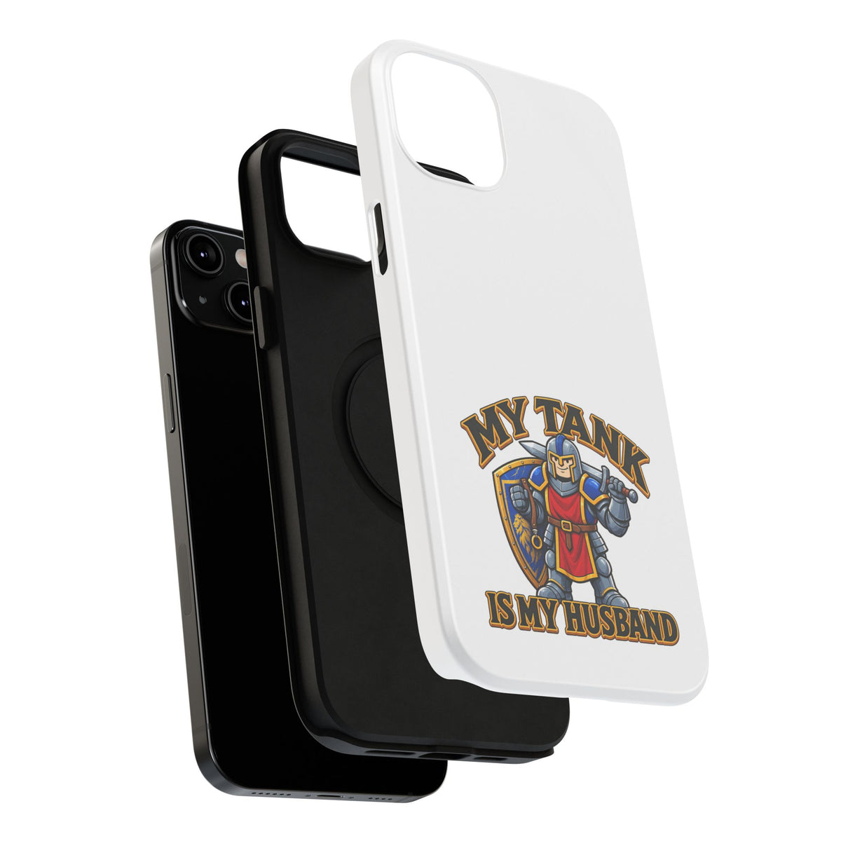 Phone Case — 'My Tank Is My Husband' Heavy-Duty Impact-Resistant Phone Case