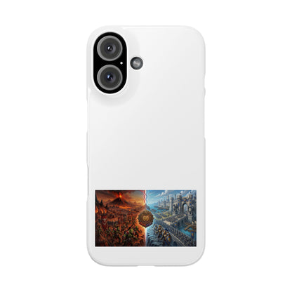 Viking Warrior Slim Phone Case — Norse Saga Art