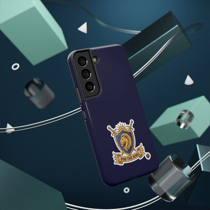 Phone Case — 'For The King Crest' Heavy-Duty Impact-Resistant Phone Case