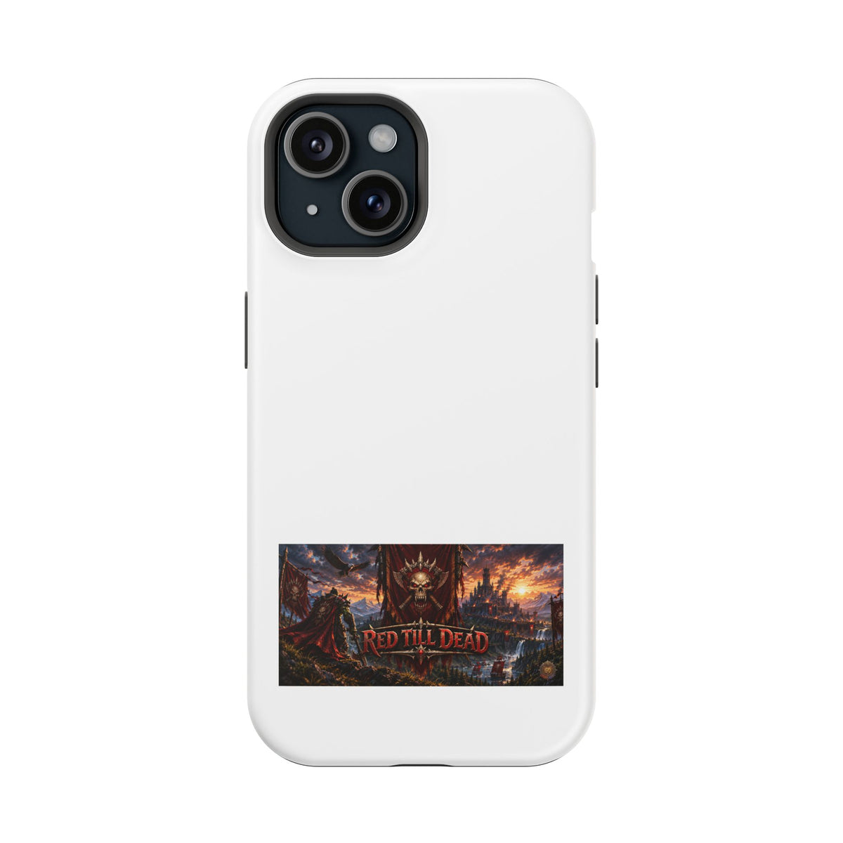 Red Till Dead – Banner Art – Phone Case
