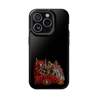 Phone Case — 'Red Till Dead' Heavy-Duty Impact-Resistant Phone Case