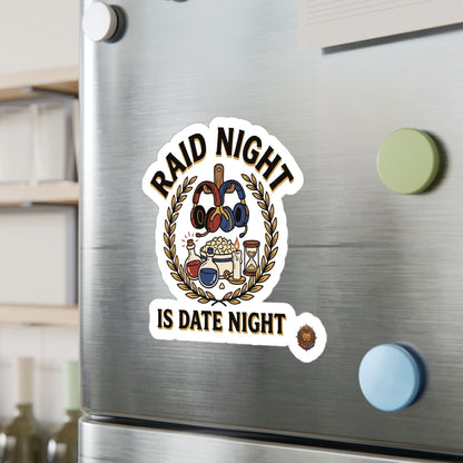 Raid Night Is Date Night – Sticker