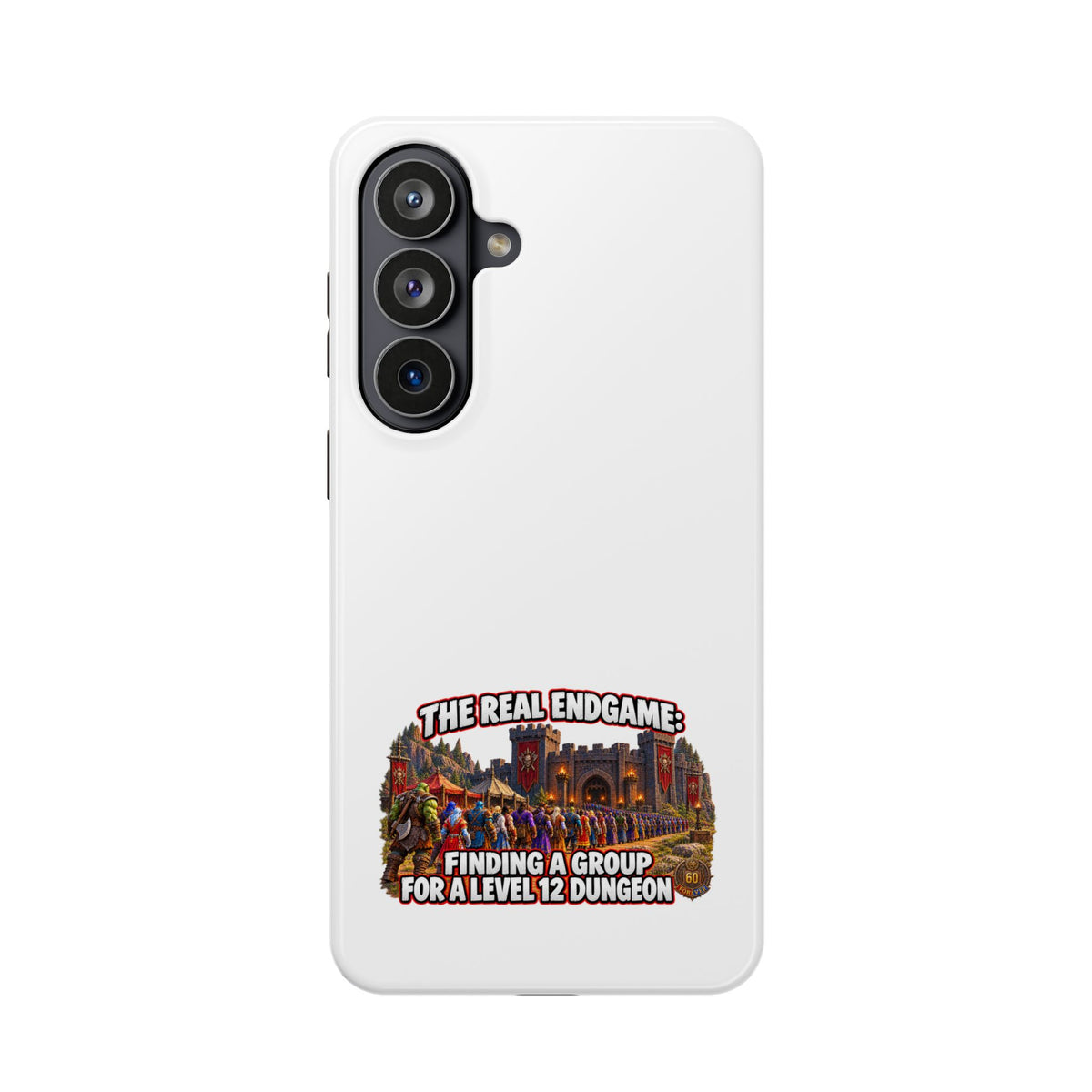 'The Real Endgame: Finding a Group' Heavy-Duty Impact-Resistant Phone Case