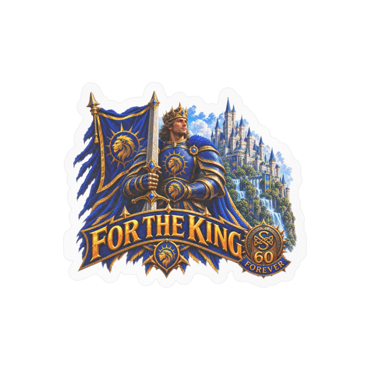For The King – Banner – Poster Decal