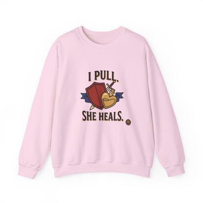 I Pull. She Heals. – Sweatshirt