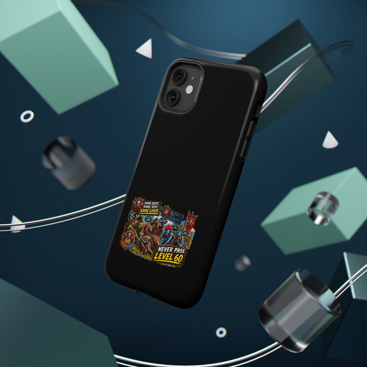Phone Case — 'Same Quest, Same Spot' Heavy-Duty Impact-Resistant Phone Case