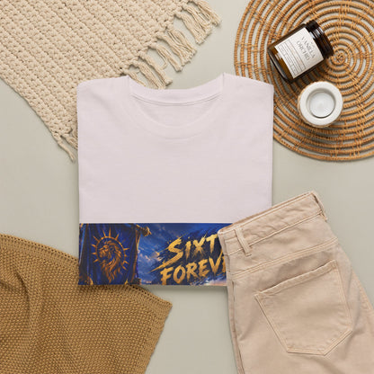 Sixty Forever – Blue Banner – T-Shirt