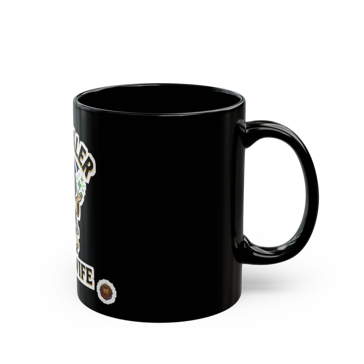 My Healer Is My Wife – Black Mug (11oz & 15oz)