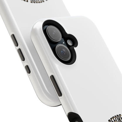 Phone Case — 'Need Before Greed' Heavy-Duty Impact-Resistant Phone Case