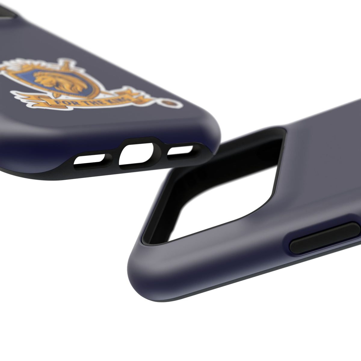 Phone Case — 'For The King Crest' Heavy-Duty Impact-Resistant Phone Case
