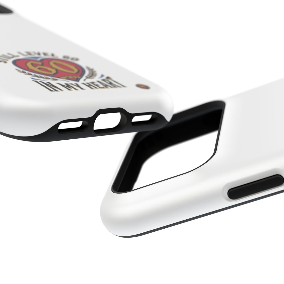 Phone Case — 'Still Level 60 In My Heart' Heavy-Duty Impact-Resistant Phone Case