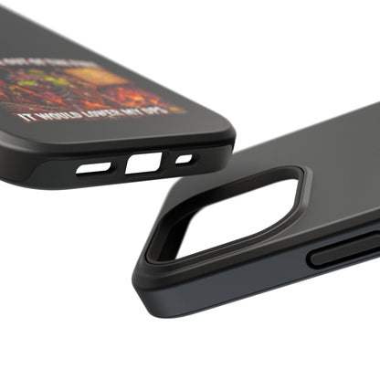 Phone Case — 'Can't Move Out of the Fire, It Would Lower My DPS' Heavy-Duty Impact-Resistant Phone Case