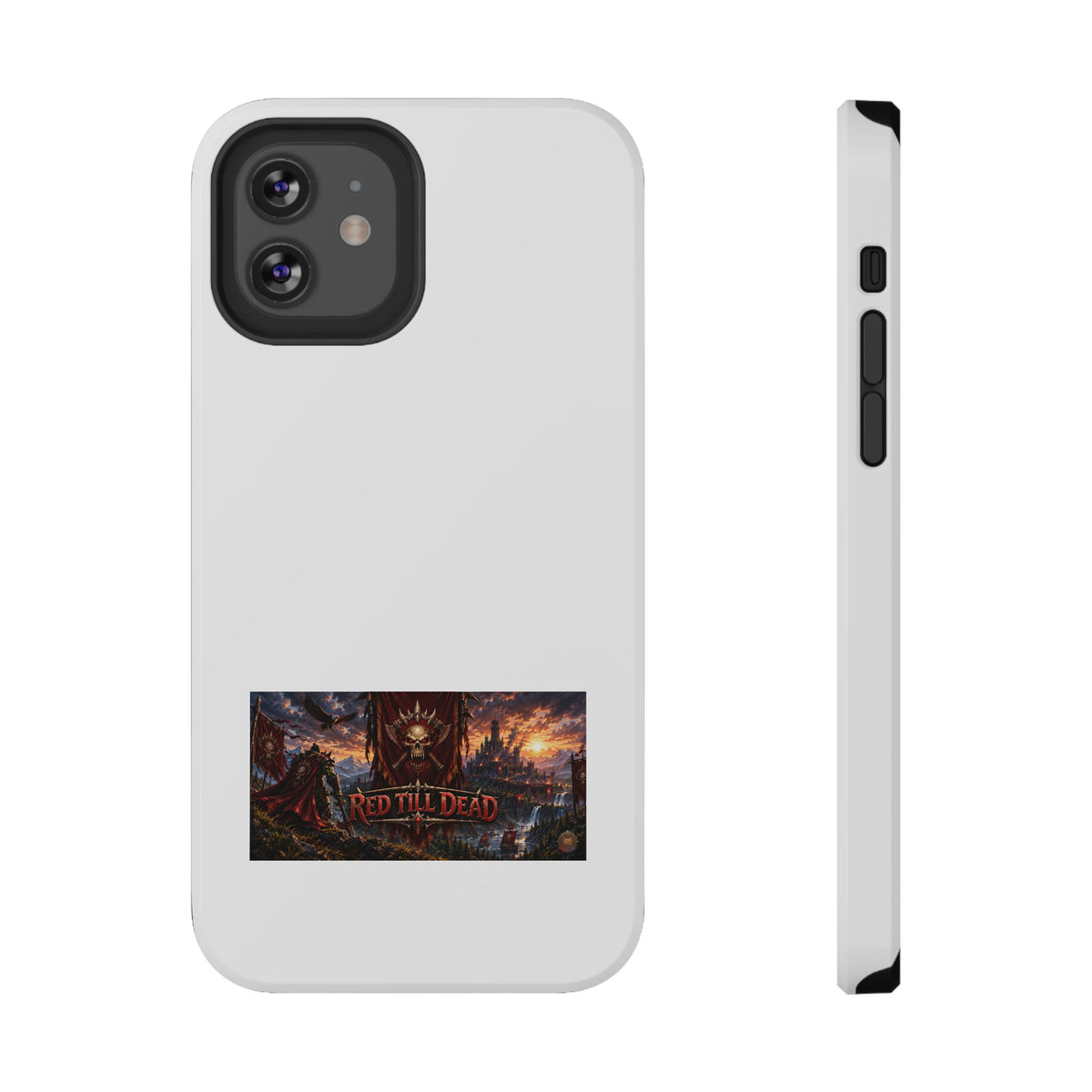 Red Till Dead – Banner Art – Phone Case