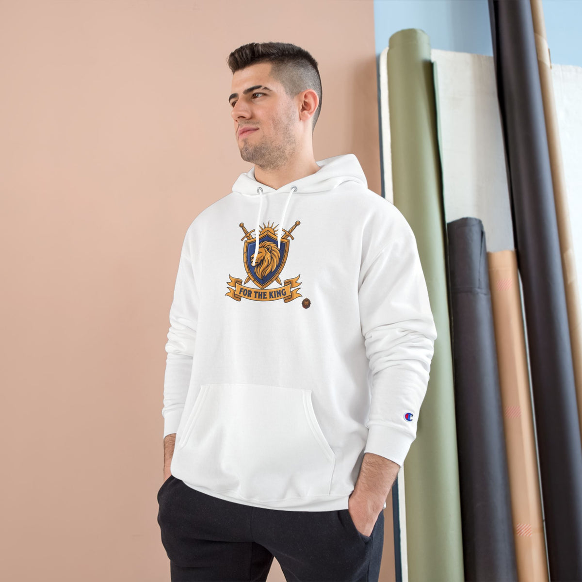 For The King – Crest – Hoodie | Sixty Forever Co.