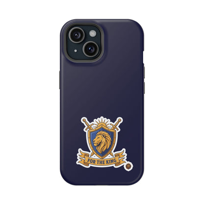Phone Case — 'For The King Crest' Heavy-Duty Impact-Resistant Phone Case