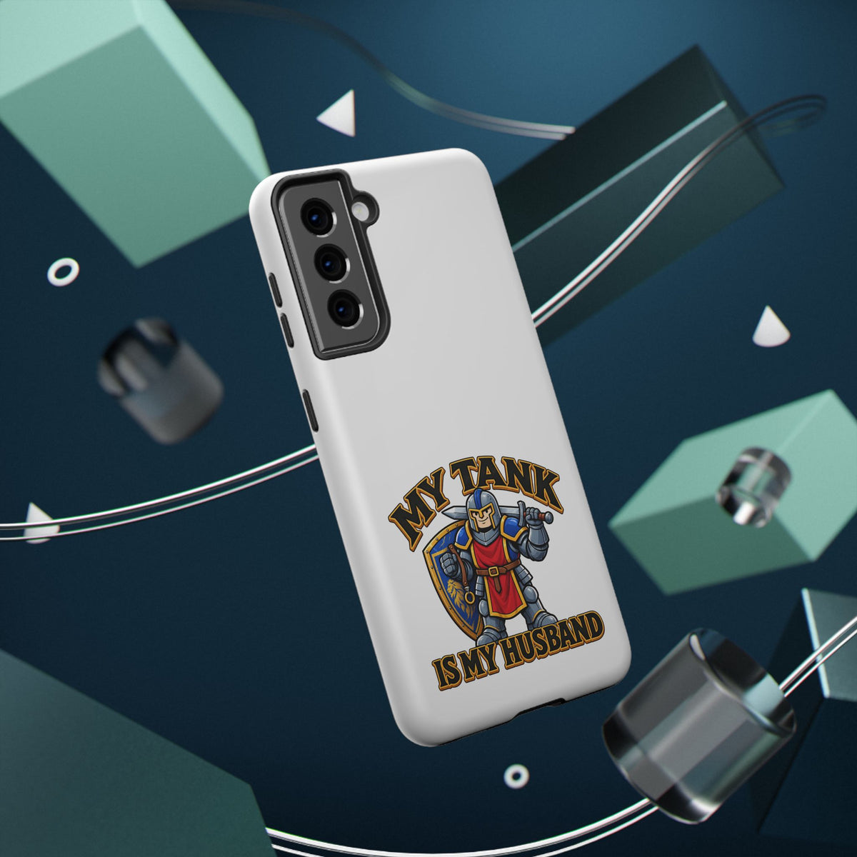 Phone Case — 'My Tank Is My Husband' Heavy-Duty Impact-Resistant Phone Case