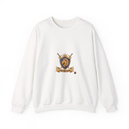 Lion Crest Crewneck Sweatshirt — Be the King Graphic