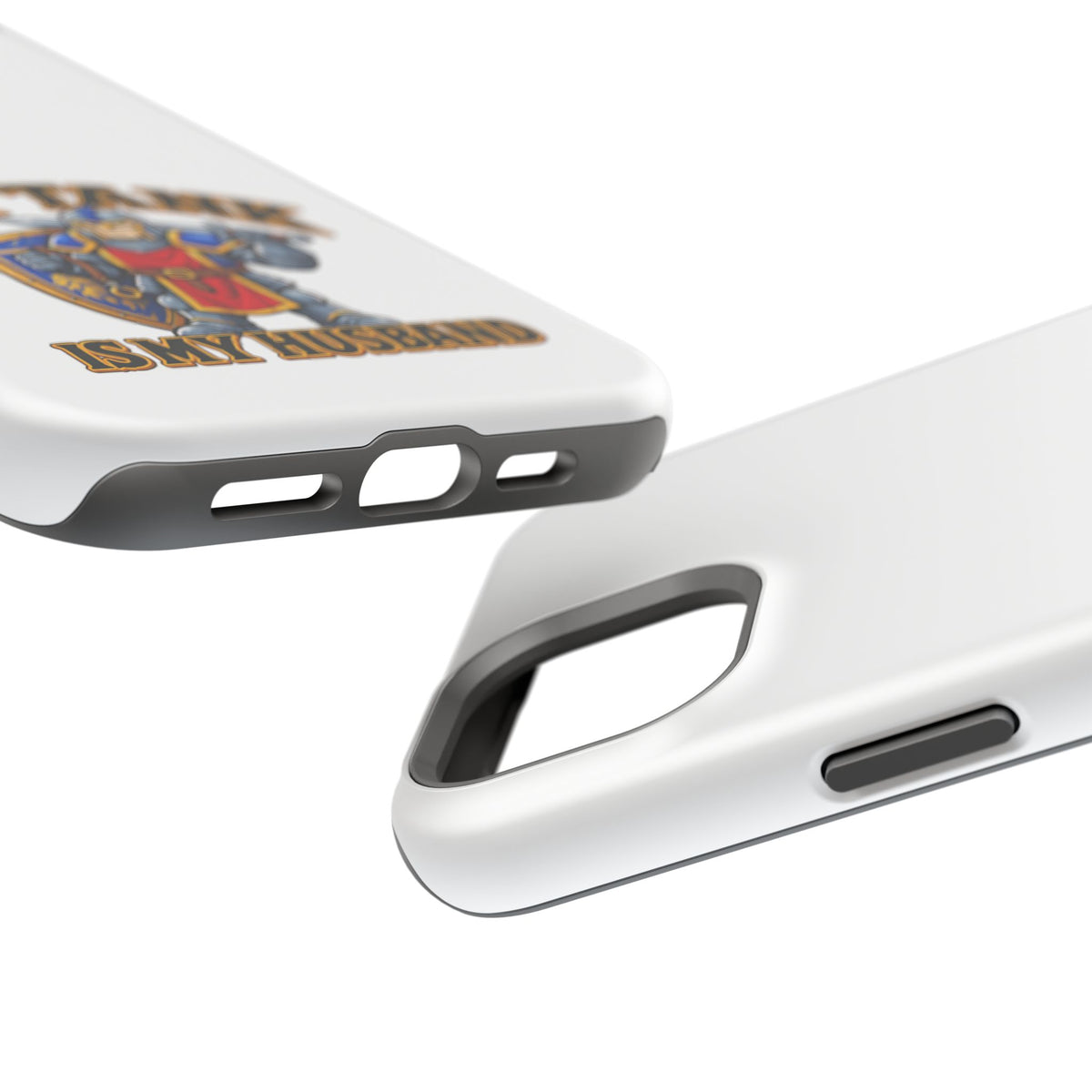 Phone Case — 'My Tank Is My Husband' Heavy-Duty Impact-Resistant Phone Case