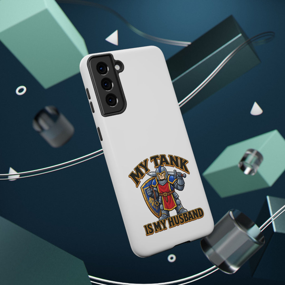 Phone Case — 'My Tank Is My Husband' Heavy-Duty Impact-Resistant Phone Case