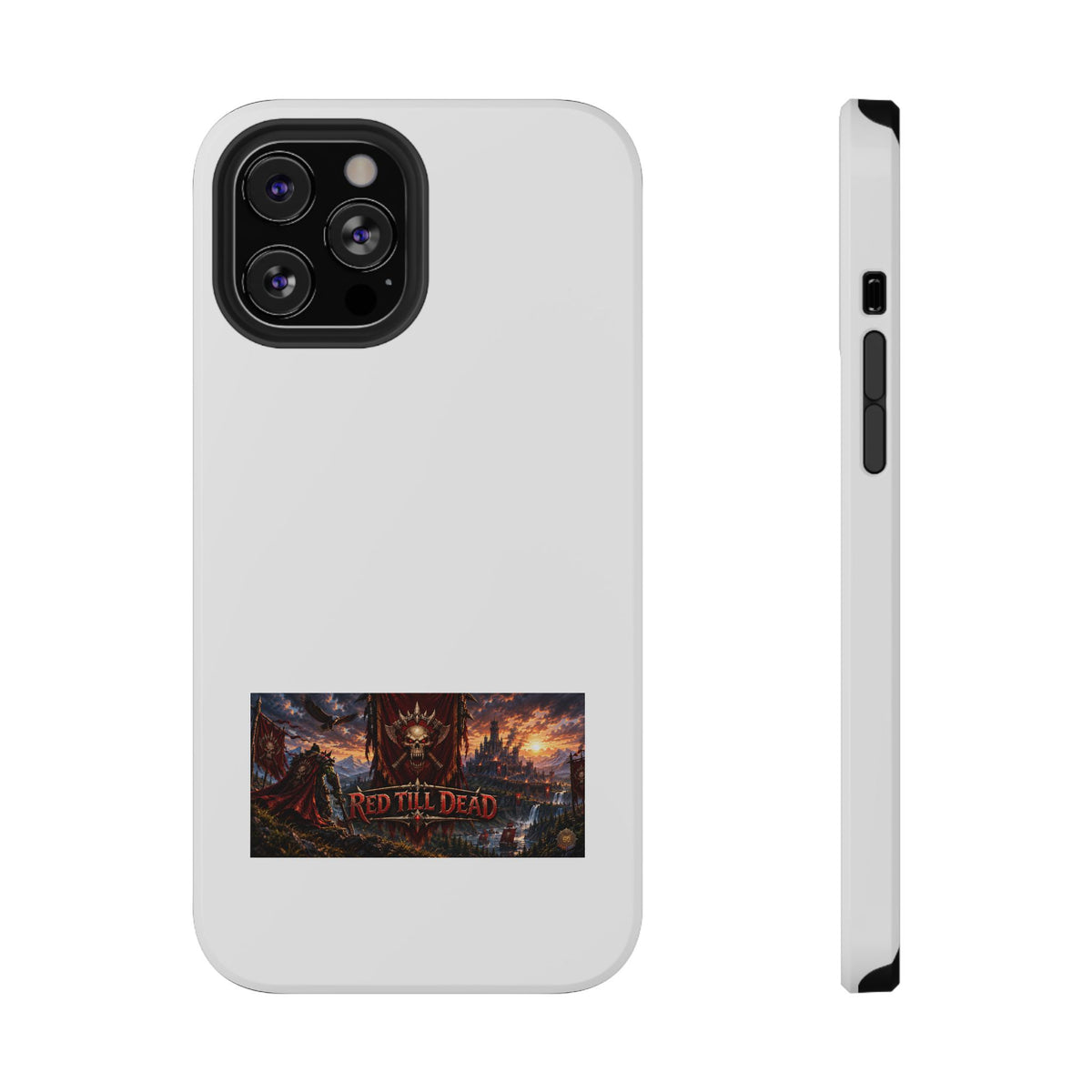 Red Till Dead – Banner Art – Phone Case