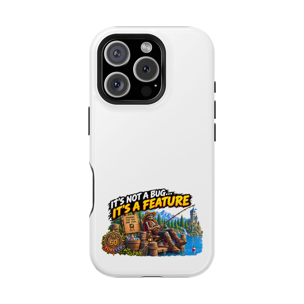 Phone Case — 'It's Not a Bug… It's a Feature' Heavy-Duty Impact-Resistant Phone Case