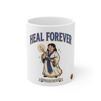 Heal Forever – White Mug (11oz)