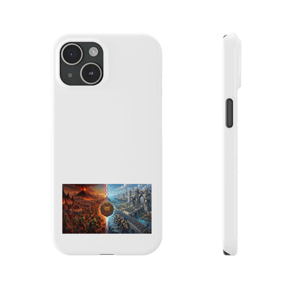Viking Warrior Slim Phone Case — Norse Saga Art
