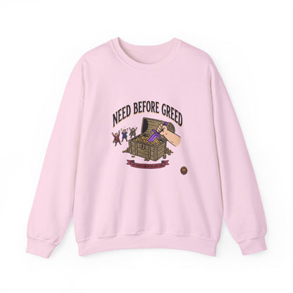 Need Before Greed – Sweatshirt