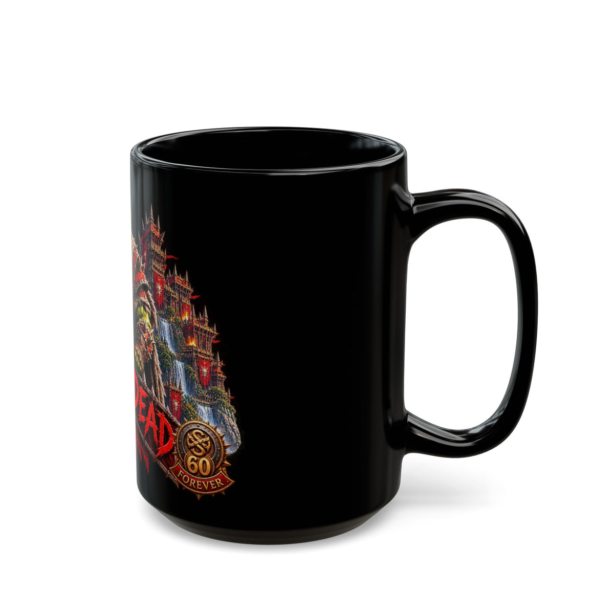 Red Till Dead – Black Mug (11oz & 15oz)