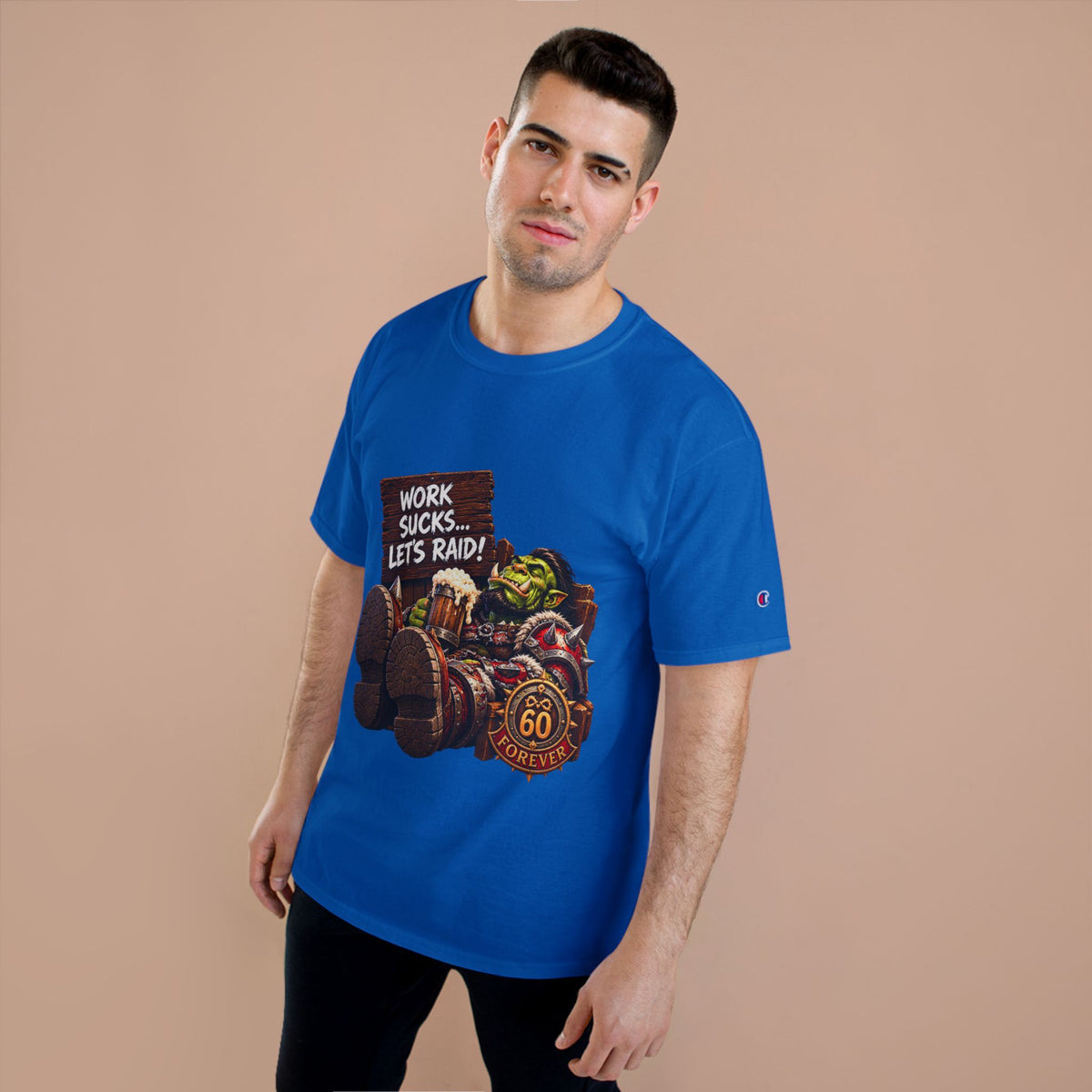 Work Sucks, Let's Raid – T-Shirt | Sixty Forever Co.