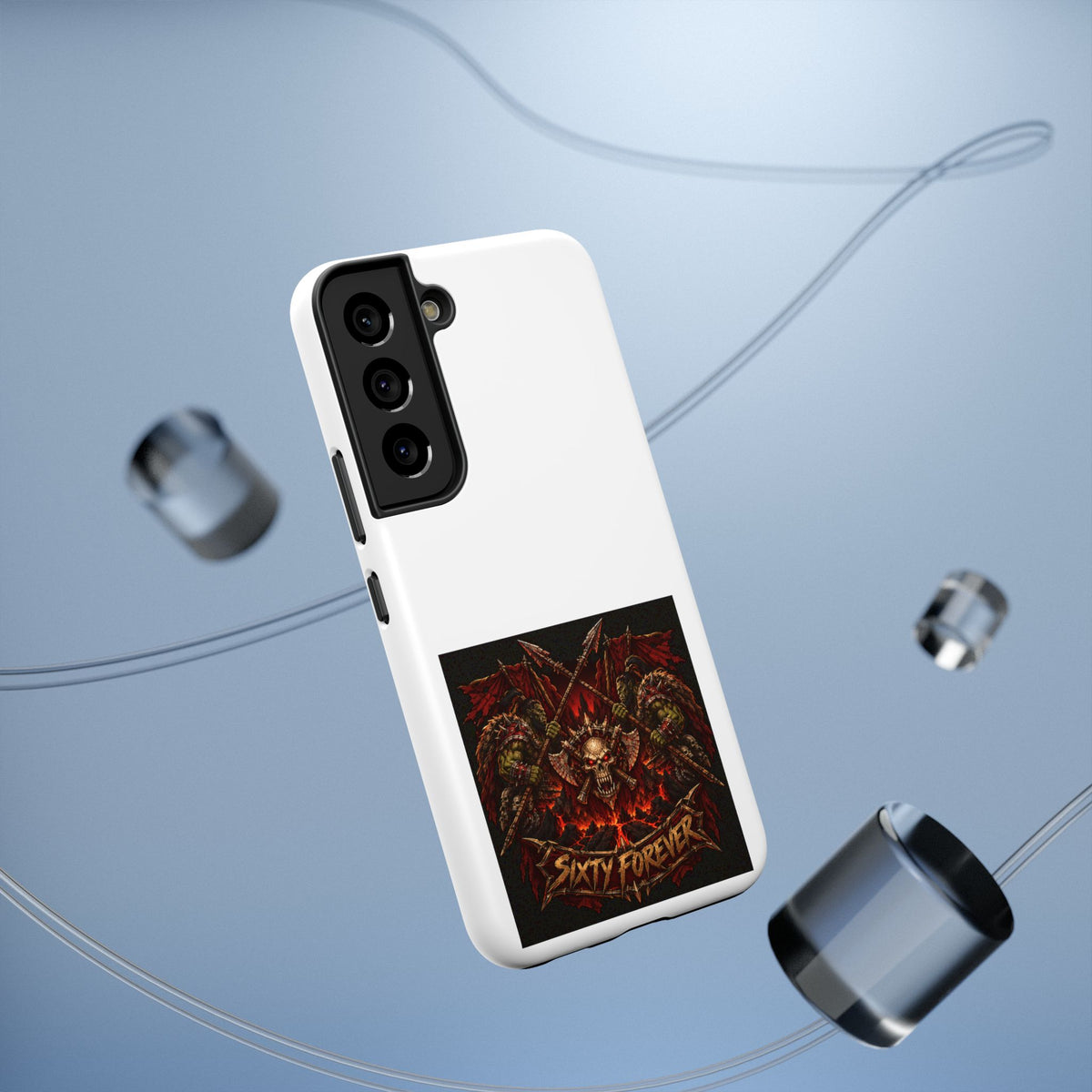 Sixty Forever – Skull & Axes – Phone Case