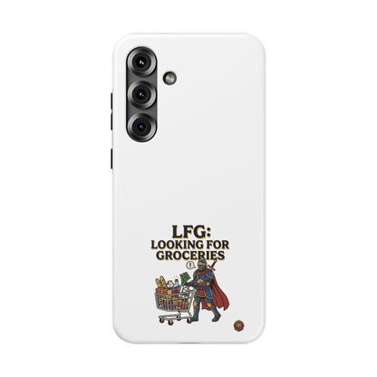 Phone Case — 'LFG: Looking for Groceries' Heavy-Duty Impact-Resistant Phone Case