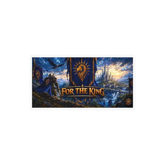 For The King – Banner Art – Poster Decal