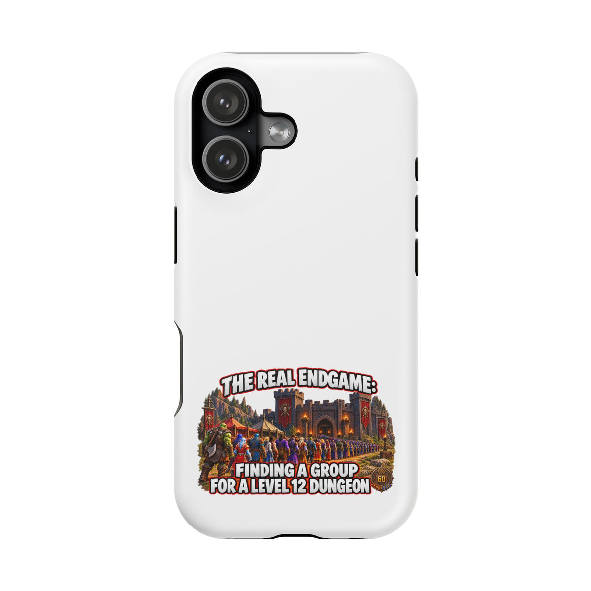 'The Real Endgame: Finding a Group' Heavy-Duty Impact-Resistant Phone Case