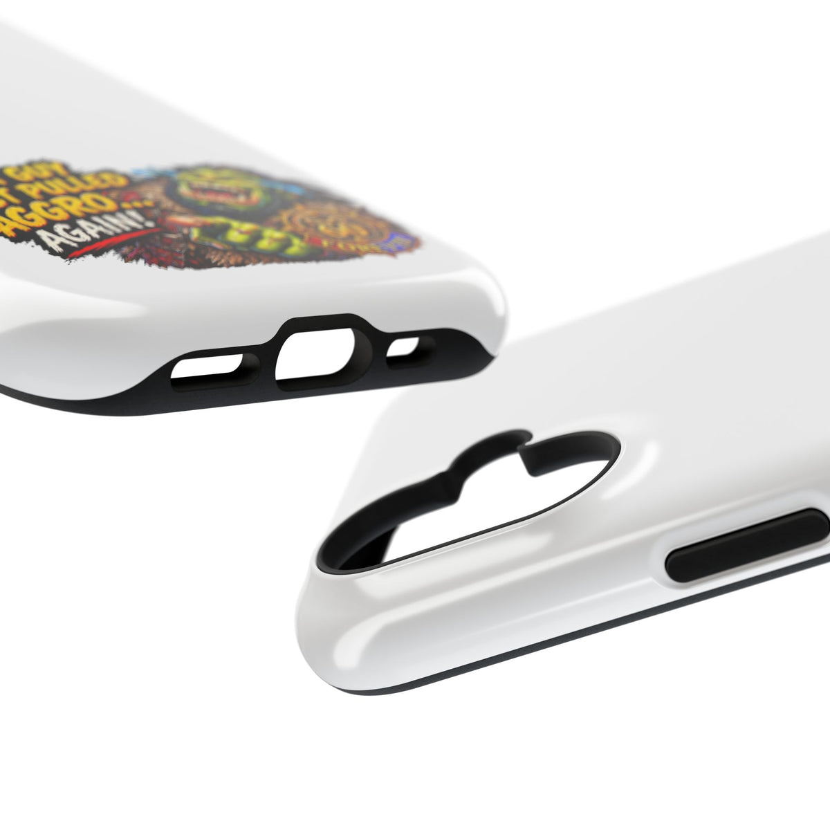 Phone Case — 'That Guy Just Pulled Aggro… Again' Heavy-Duty Impact-Resistant Phone Case