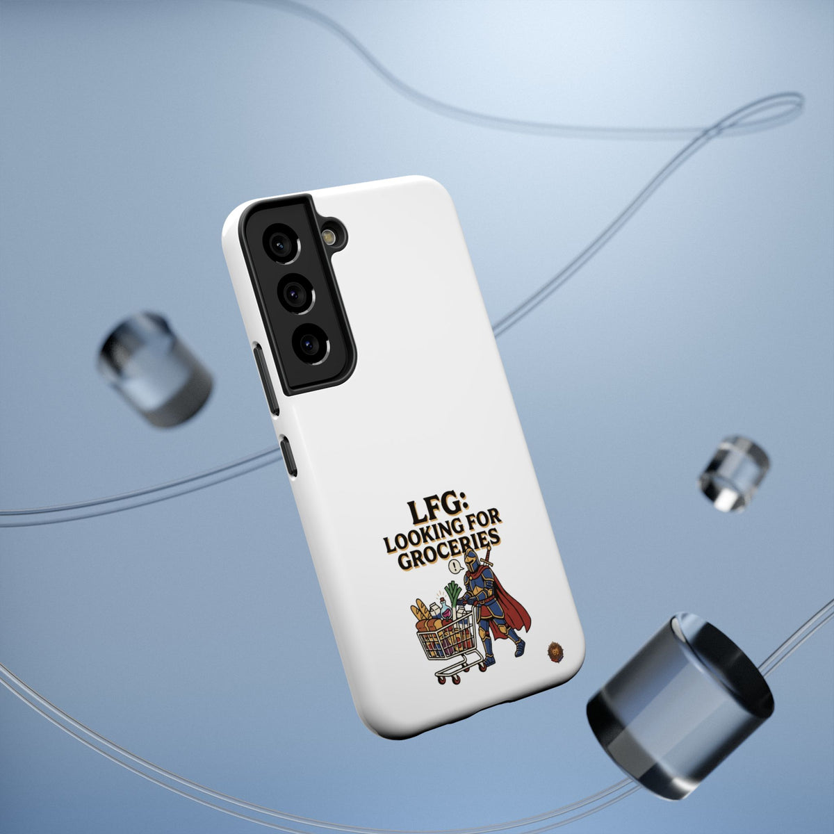 Phone Case — 'LFG: Looking for Groceries' Heavy-Duty Impact-Resistant Phone Case
