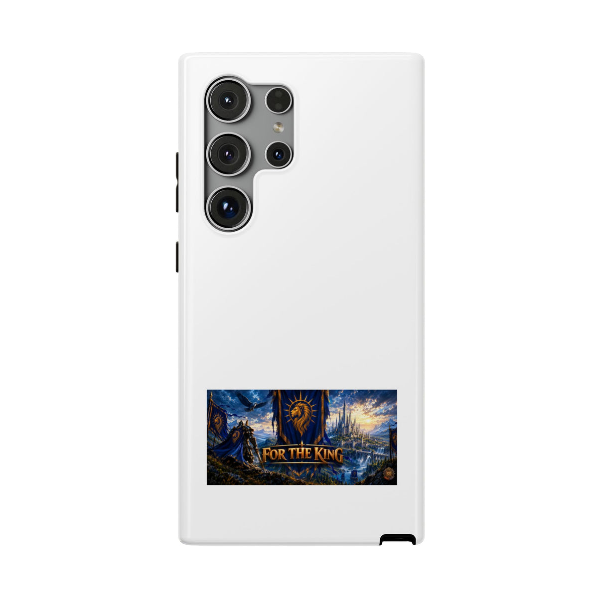 For The King – Banner Art – Phone Case