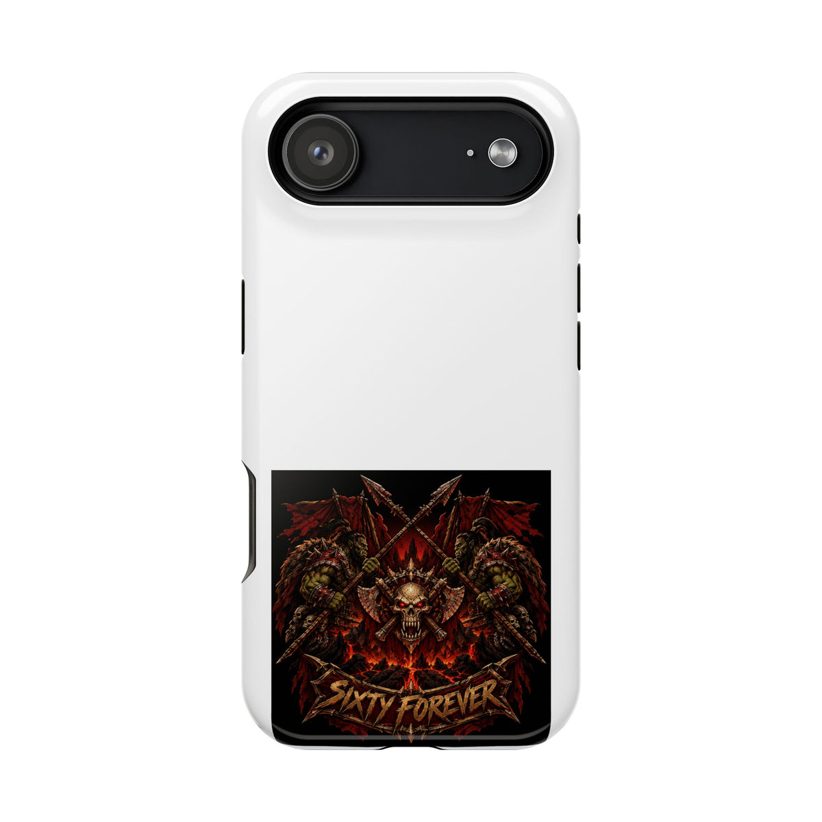 Sixty Forever – Skull & Axes – Phone Case