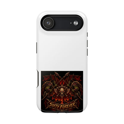Sixty Forever – Skull & Axes – Phone Case