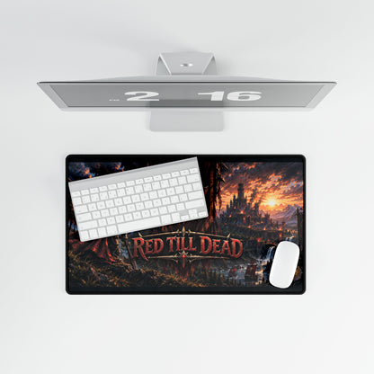 Red Till Dead – Desk Mat
