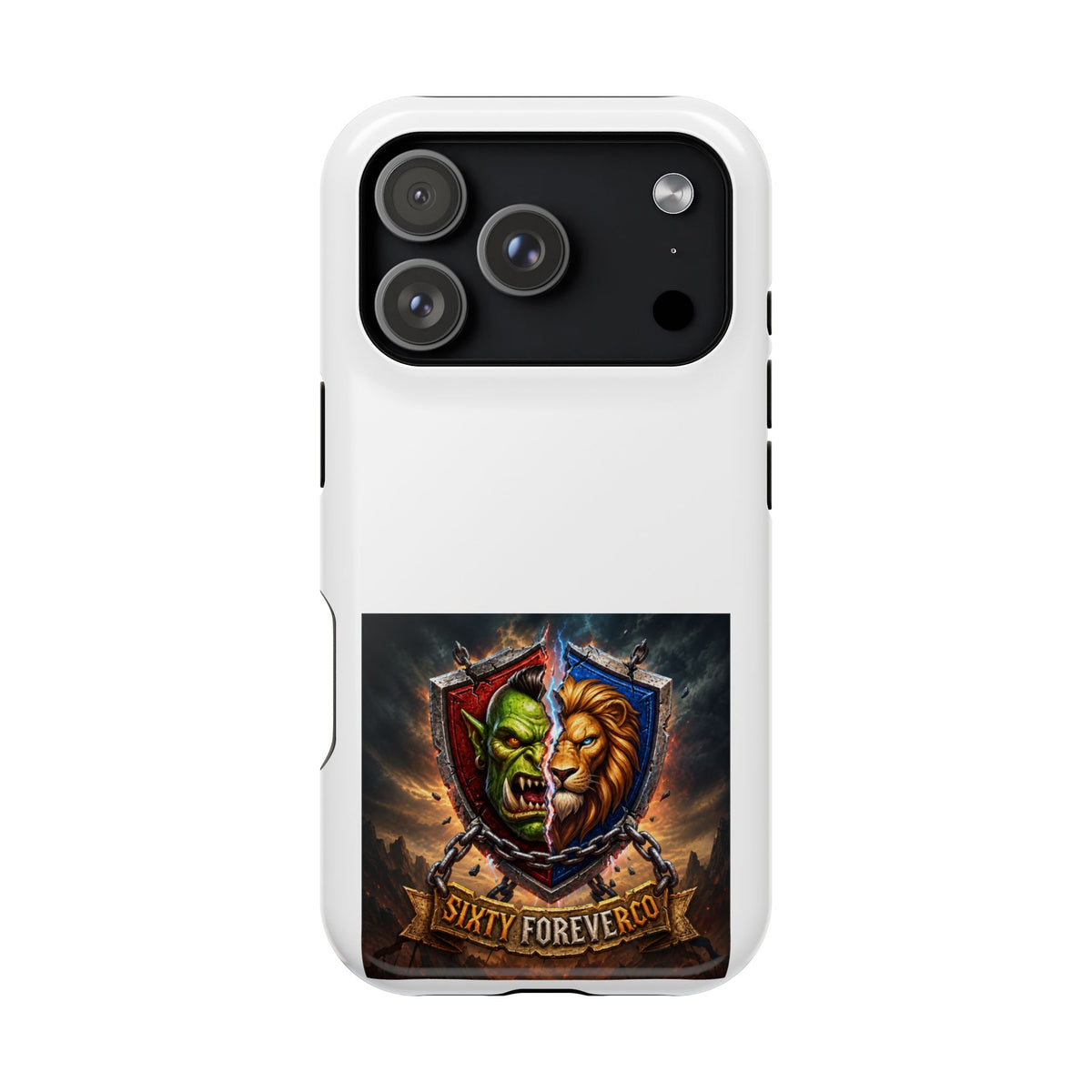 Pick Your Side – Split Shield – Phone Case