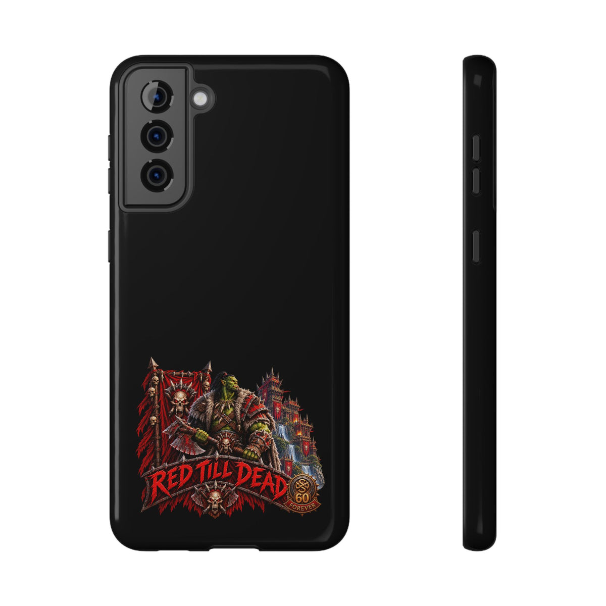 Phone Case — 'Red Till Dead' Heavy-Duty Impact-Resistant Phone Case